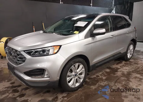 2019 Ford Edge Titanium from USA, damaged, VIN 2FMPK4K98KBC04960